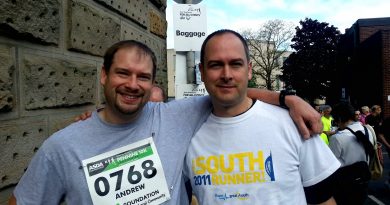 Notes From A Dad and Brother at burnley 10K